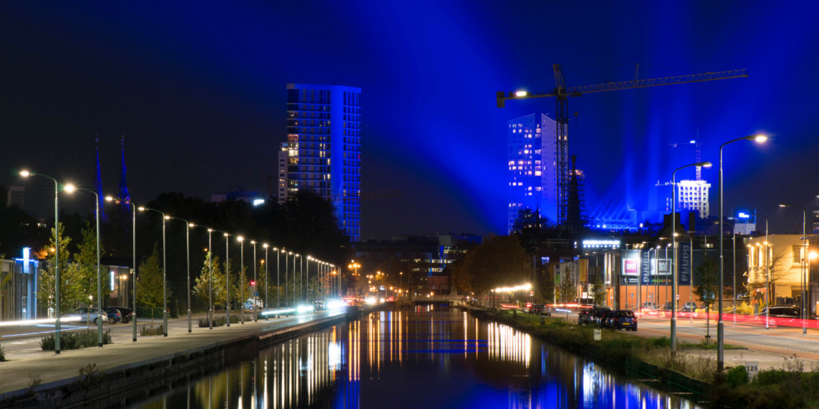 Eindhoven bij nacht